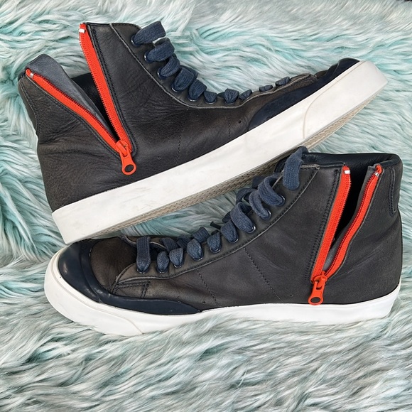 Men’s Nike Zipper Side, High Top Sneakers, Size 10.5 - Picture 4 of 16